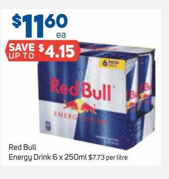 Foodland Red bull energy drink offer