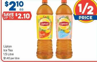 Foodland Lipton ice tea offer