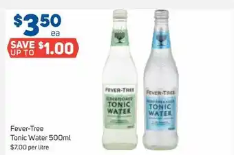 Foodland Fever-tree tonic water offer