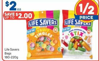 Foodland Life savers bags offer
