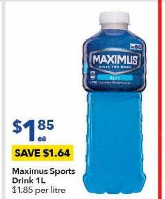 Maximus sports drink