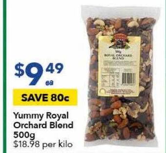 Ritchies Yummy royal orchard blend offer
