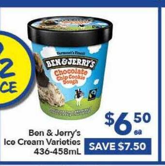 Ben & jerry's ice cream