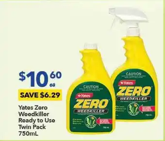 Ritchies Yates zero weedkiller ready to use twin offer