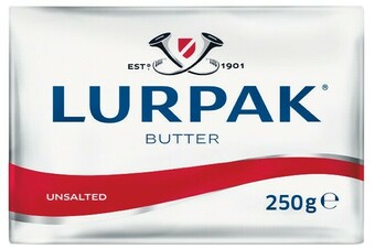 Woolworths Lurpak Butter Block Unsalted 400g offer