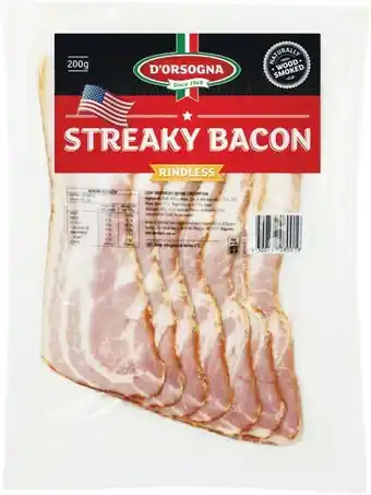 Du2019Orsogna Streaky Bacon 200g