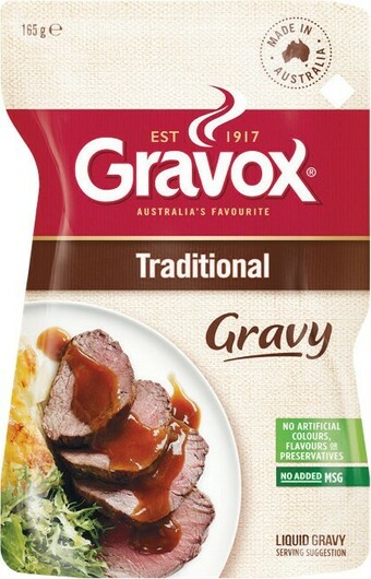 Woolworths Gravox Liquid Gravy or Finishing Sauce 165g offer