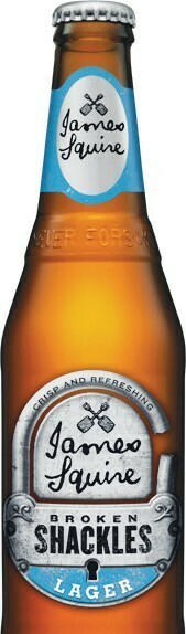 Woolworths James Squire Broken Shackles Lager Bottles 24x345ml offer
