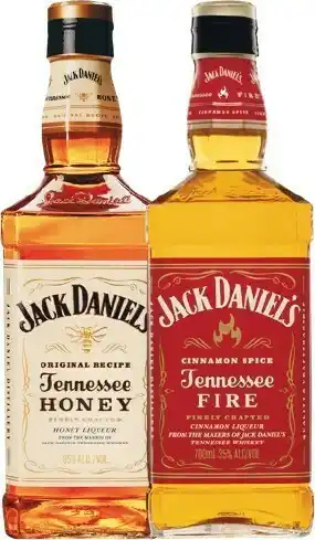 Woolworths Jack Danielu2019s Tennessee Honey OR Fire Whiskey Liqueur 700ml offer