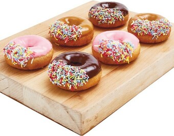 Woolworths Iced Donuts Pk 6* offer