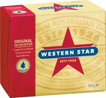 Woolworths Western Star Butter Block 500g u2013 From the Fridge offer