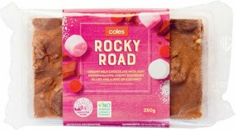 Coles Rocky Road 250g