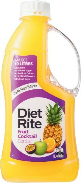 Coles Diet-Rite Cordial 1 Litre offer