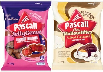Coles The Natural Confectionery Co, Pascall or Sour Patch Family Bag 150g-350g offer