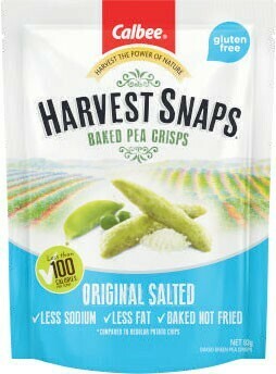 Coles Calbee Harvest Snaps 75g-93g offer