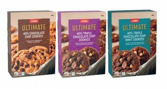 Coles Coles Ultimate 40% Chocolate Chip Cookies 400g offer