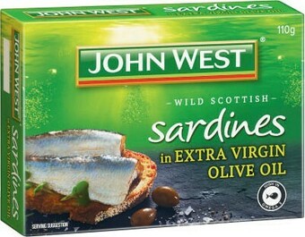 Coles John West Sardines 110g offer