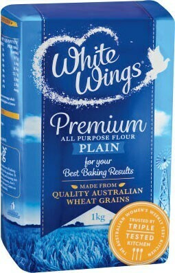 Coles White Wings Flour 1kg offer