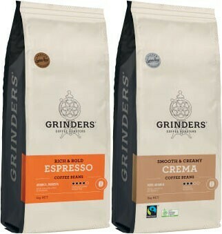 Coles Grinders Coffee Beans 1kg offer