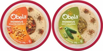Coles Obela Garnished Dip 220g offer