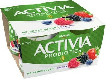 Coles Activia Probiotics Yoghurt 4x125g offer