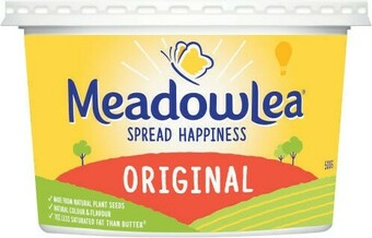 Coles MeadowLea Spread 500g offer