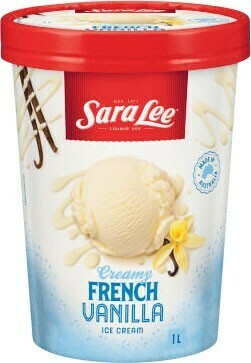 Coles Sara Lee Ice Cream 1 Litre offer