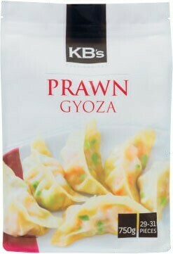 Coles KB Frozen Prawn Gyoza 750g offer