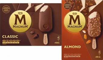 Coles Streets Magnum Sticks 4 Pack-6 Pack offer