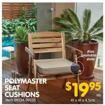 Clark Rubber Polymaster seat cushions offer