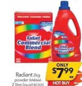 Cheap as Chips Radiant offer