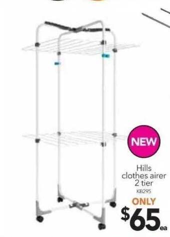 Cheap as Chips Hills clothes airer 2 tier offer