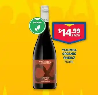 Yalumba orgnaic shiraz