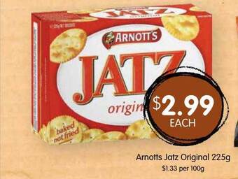 Arnotts jatz original