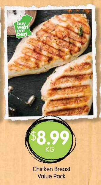 Spudshed Chicken breast value pack offer