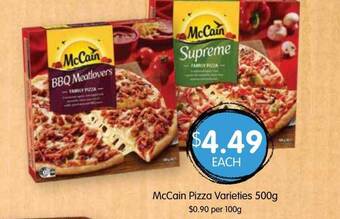 Spudshed Mccain pizza offer