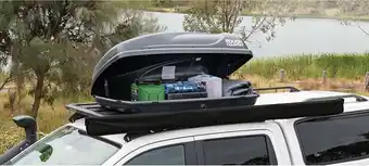 Autobarn Rough country low profile luggage pod 390lt offer