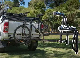 Autobarn Fx ball mount fixed 3 bike rack offer