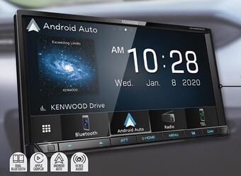 Autobarn Kenwood 7” 200w av carplay™ android auto receiver offer