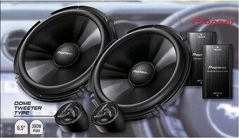 Autobarn Pioneer 2-way component speaker offer