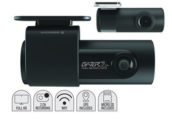 Autobarn Gator full hd dual recording wi-fi gps dash cam 32gb offer