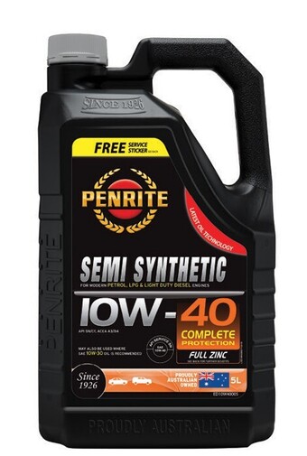 Autobarn Penrite semi synthetic 10w-40 5l offer