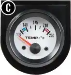 Autobarn Performance plus temp 52mm gauge offer