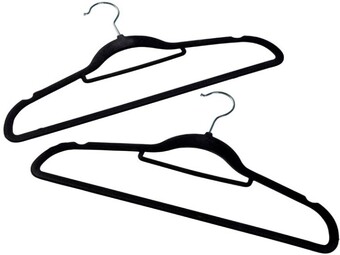 Nestwell 30 pack velvet hangers