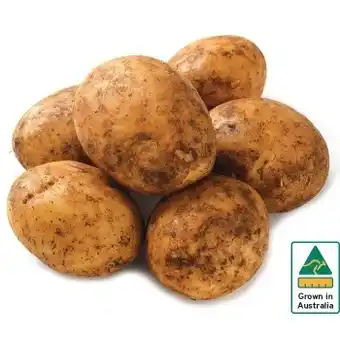 IGA Australian brushed potatoes 2kg bag offer