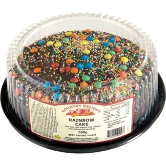IGA Country delight rainbow mud cake 500g offer