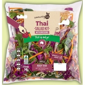 IGA Community co thai salad kit 285g offer