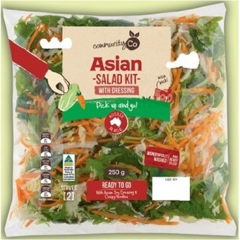 IGA Community co asian salad kit 250g offer