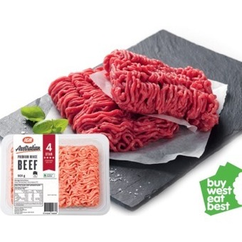 IGA Iga 4 star premium beef mince 500g offer