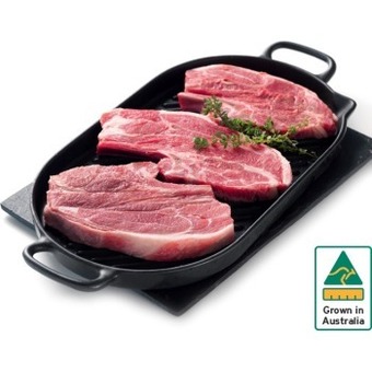 IGA Australian lamb forequarter chops offer